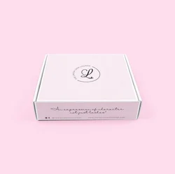 Custom Color and LOGO Paper Boxes Mink Eyelash Gift Packaging Box For Online Store dedicated Packing