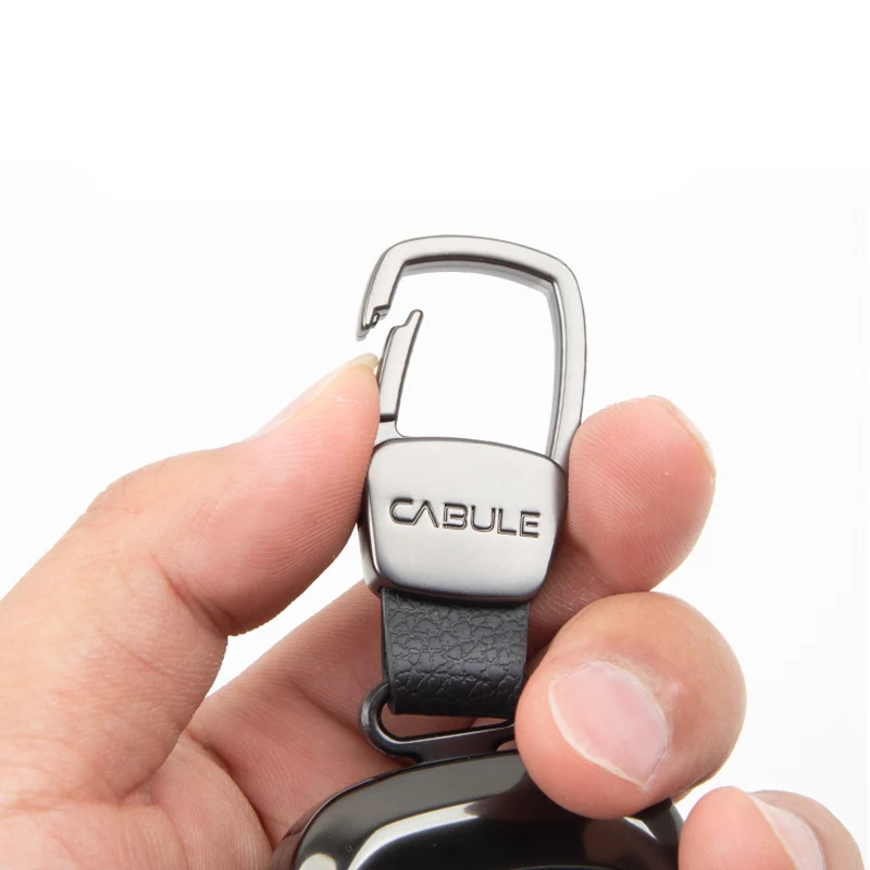 Защитный смарт-пульт из алюминиевого сплава, держатель для ключей, брелок для ключей, автомобильный брелок, чехол для Land Cruiser LC200