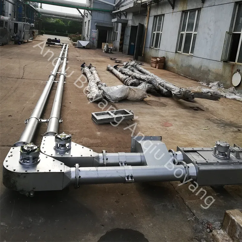 Бренд Boyang компактная конструкция трубчатый диск цепной конвейер для зерна/риса/орехов