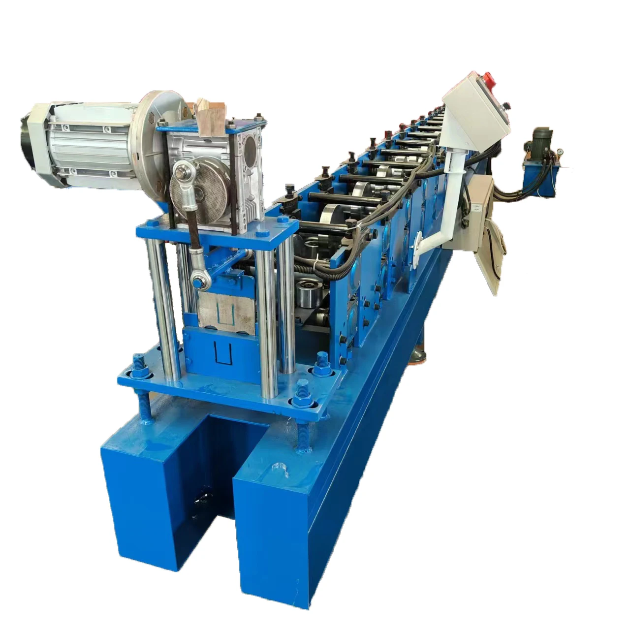 Tyrfm Full Automatic Metal Steel Din Rail Roll Forming Machine Omega Channel Making Machine