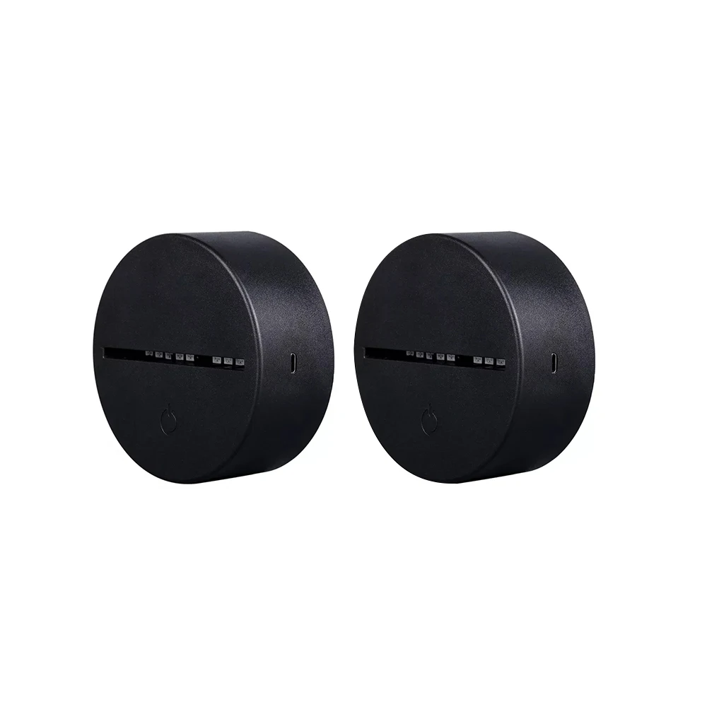 3D LED Night Light with Remote Control USB Cable 7-16 Colors Touch Switch ABS Bases Creative Gift USB Charge