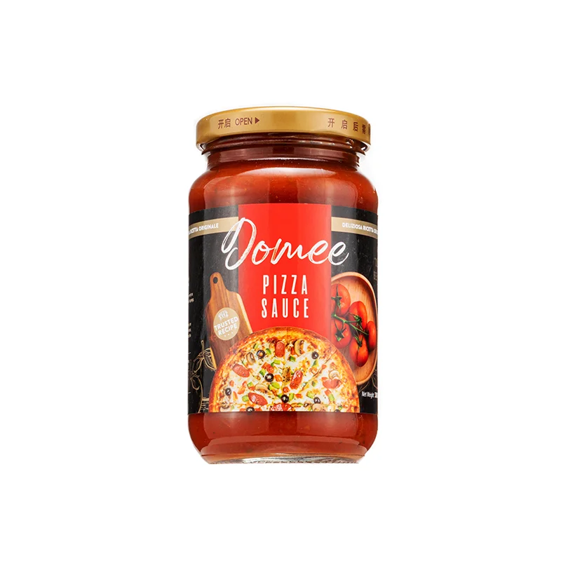 2024 NEW Good Taste Domee Professional Canned Food Quality Natural Tomato Ingredients Halal Canned Tomato Pizza Sauce