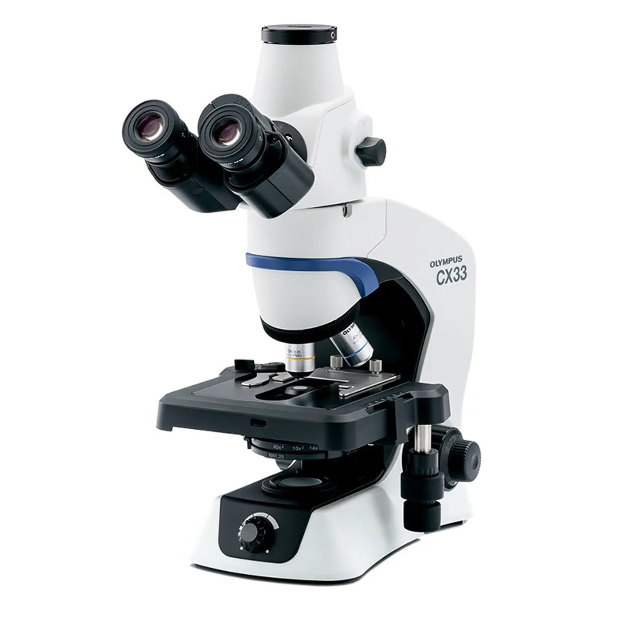 CX33 Olympus Brand High-Throughput Microscopy Adjustable Three Binocular Microscope With Camera For Lab