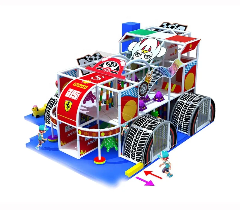 2023 New Design Robot Style Transformers Kid Indoor Playground Equipment Business for Sale