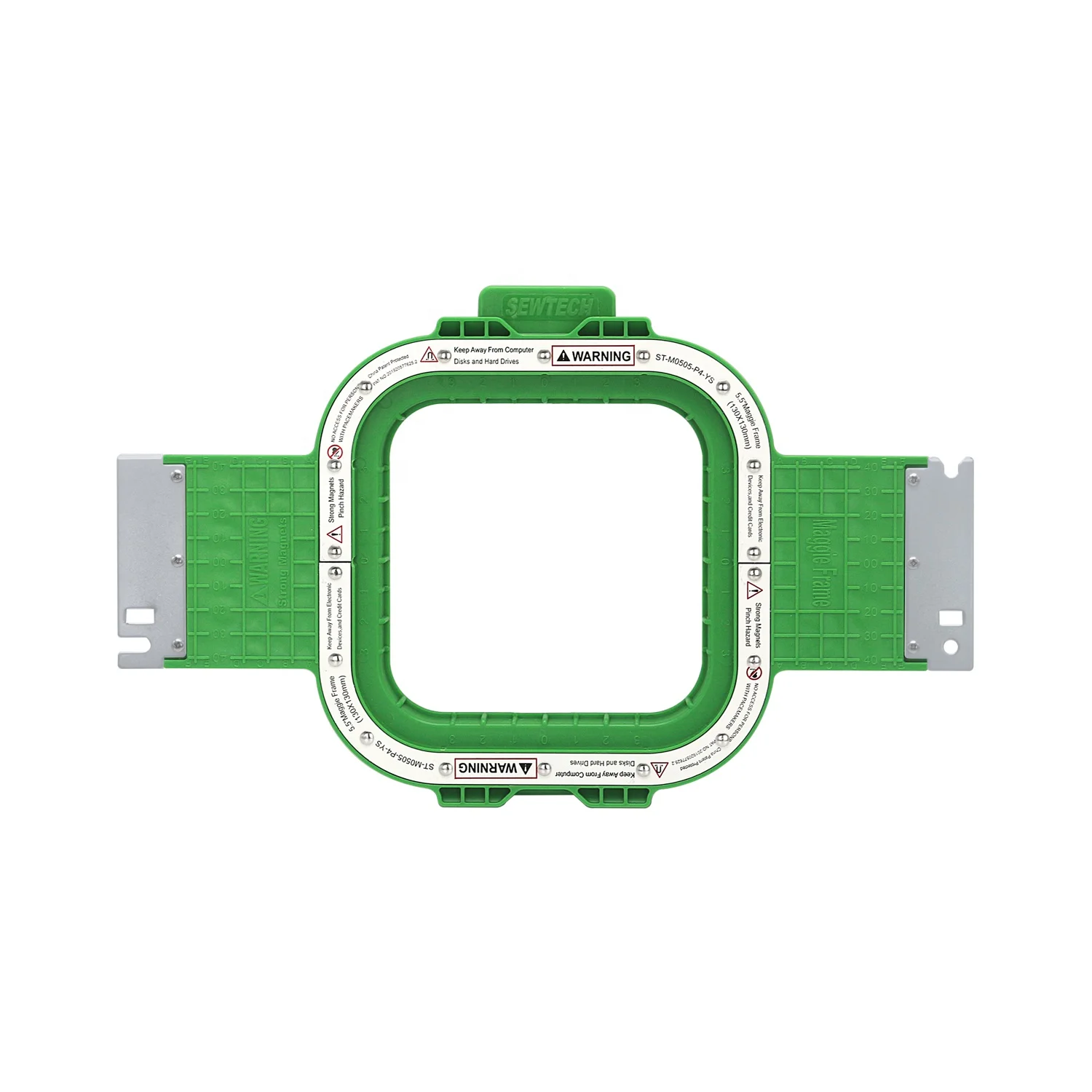 Hot Sale 5'x5' Industrial Magnetic Hoop Embroidery Frame For Tajima Bai Tajima Machine 360mm Arm Width