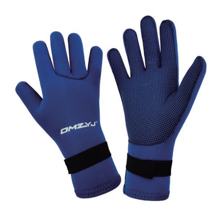 3mm swimming diving gloves anti-slip wear fishing diving gloves warm cold diving suit gloves in stock