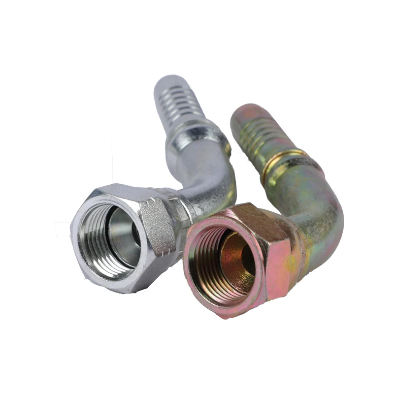 26791 90 Degree American Jic Female Thread 74 Degree Inner Cone  Reusable Hydraulic Hose Adapter  Hydraulic Hose Fitting