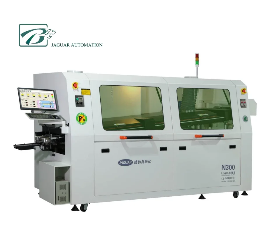 JAGUAR Automatic Wave Solder PCB Wave Soldering Machine with Competitive Price