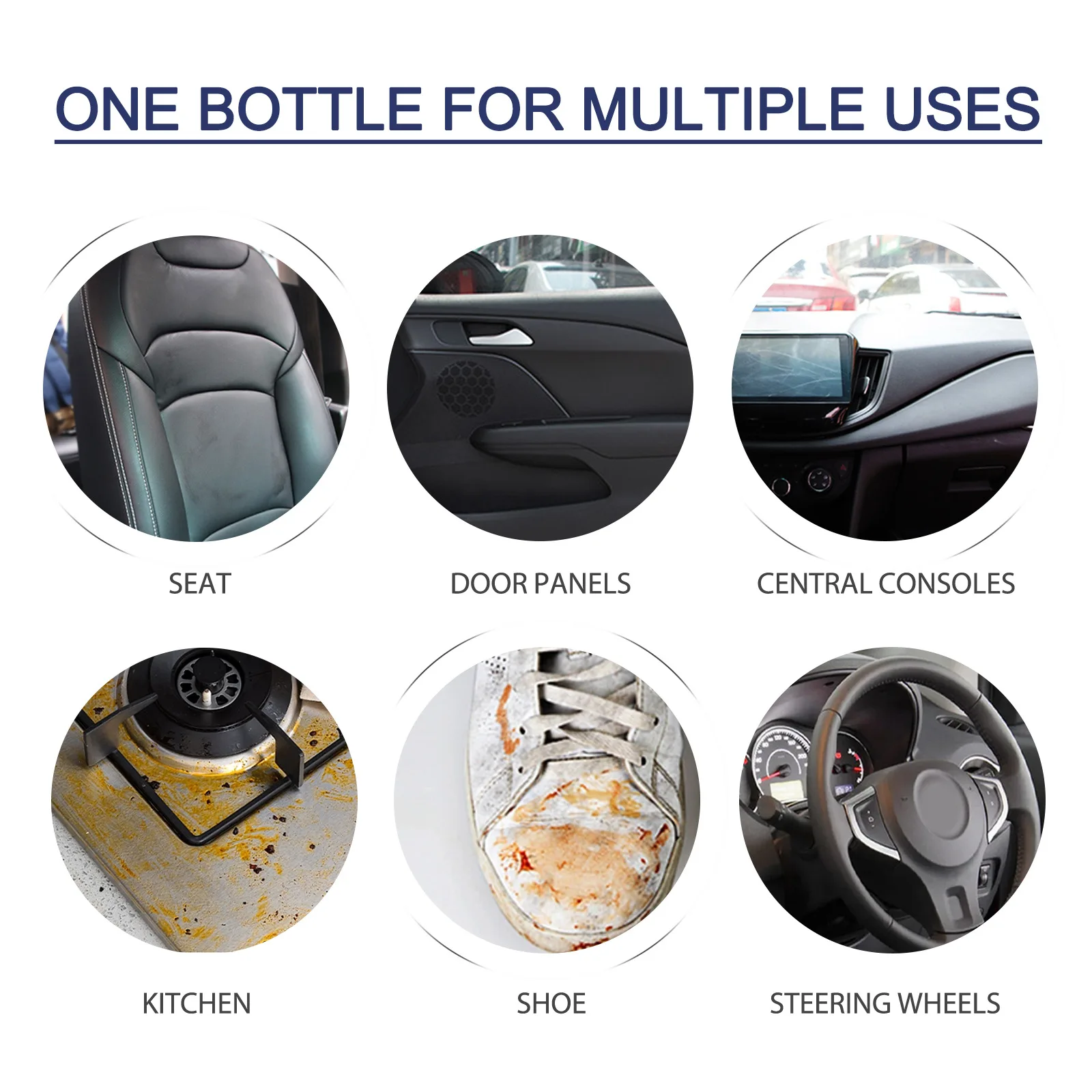 Wholesale All Multifunction Universal Multi Purpose Foam Cleaner Spray For Car Interior Inside Seats And House Cleaning