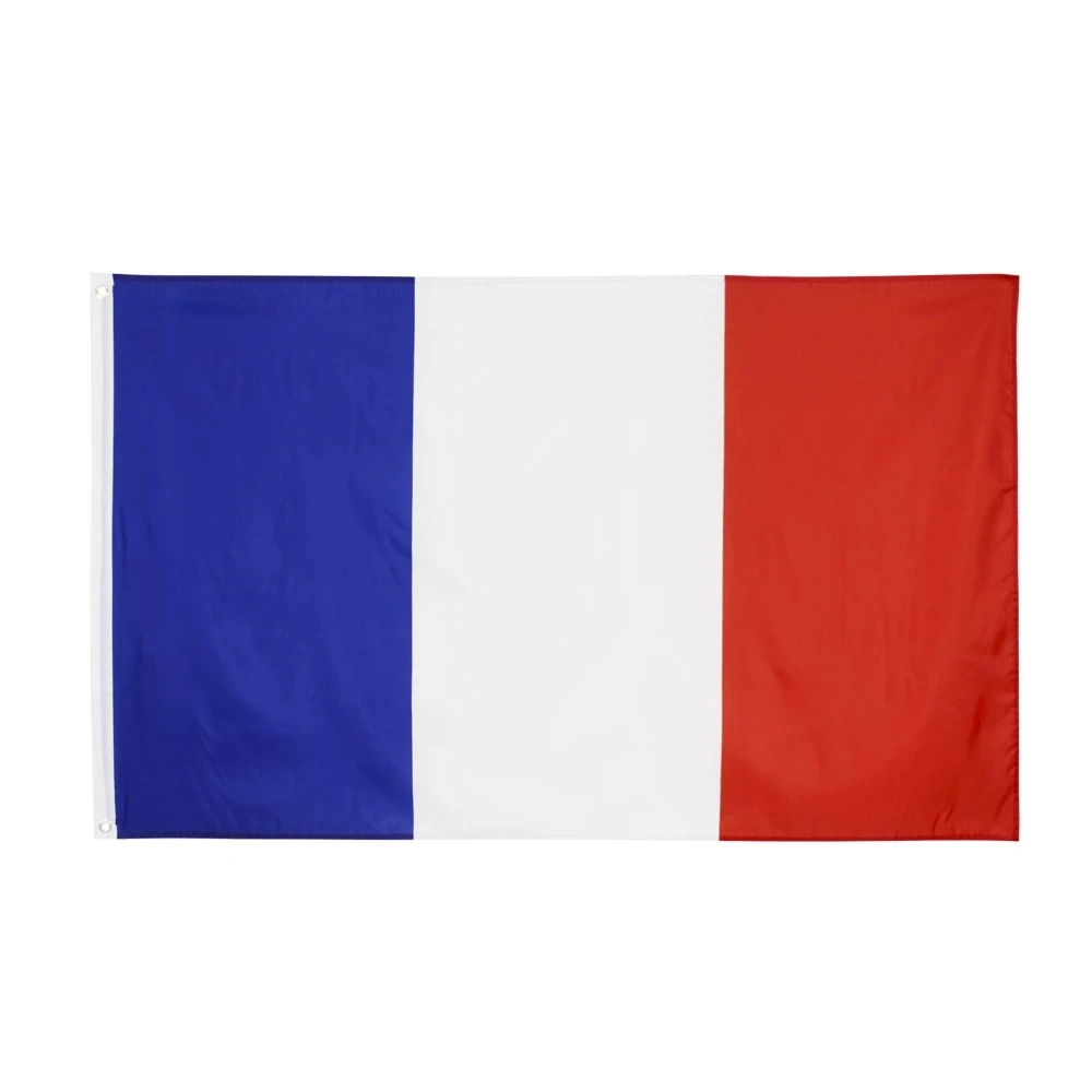 Wholesale Fast Delivery High Quality All Countries Flags France Election Items Banners Blue White Red French Flag