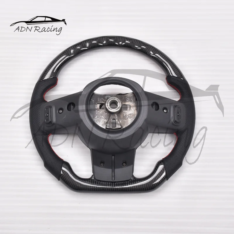2011-2018 For JEEP Wrangler JK Black Carbon Fiber Steering Wheel