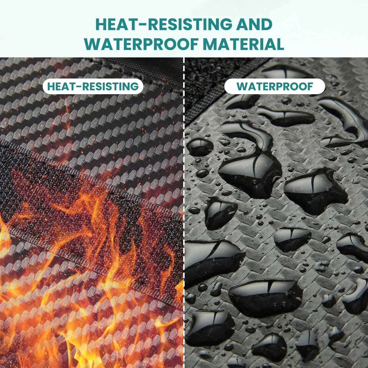 Fireproof Waterproof Fabric Key Signal Blocker Case Car Key Signal Blocker Rfid Signal Blocking Bag Key Protector