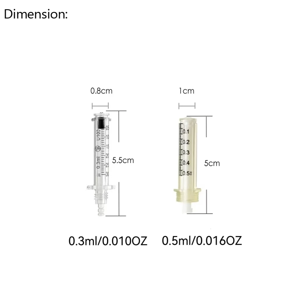 Hiqh Quality Lip Plumper  Pen 0.3  0.5 ml Adapter Ampoules for Lips