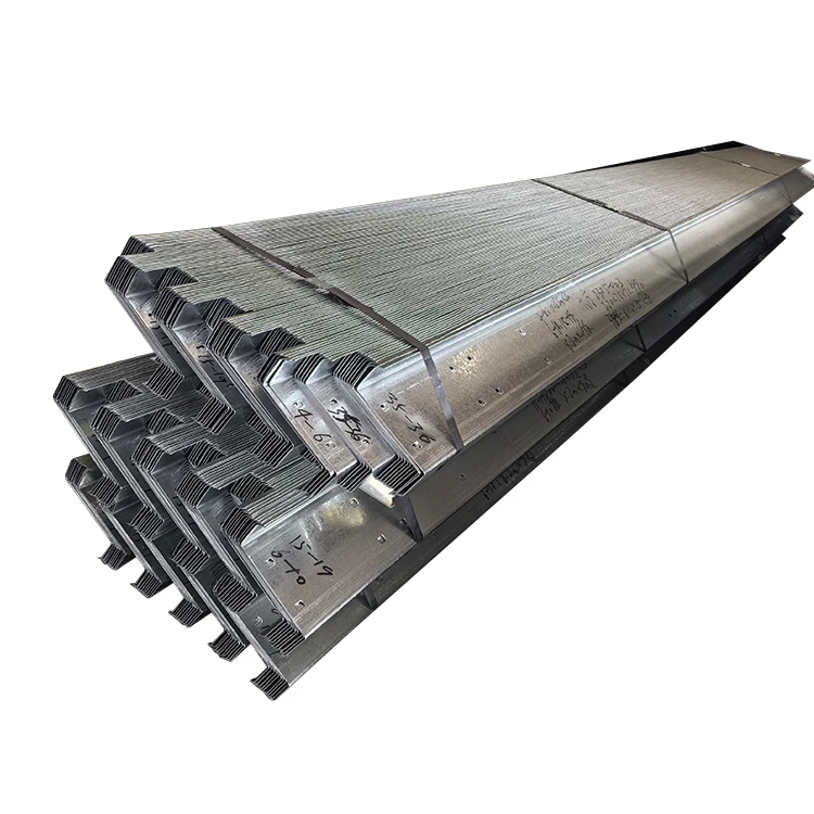 Cheap Price metal 600mm steel sheet pile 6m z type astm a857 interlocking steel sheet piling as nzs
