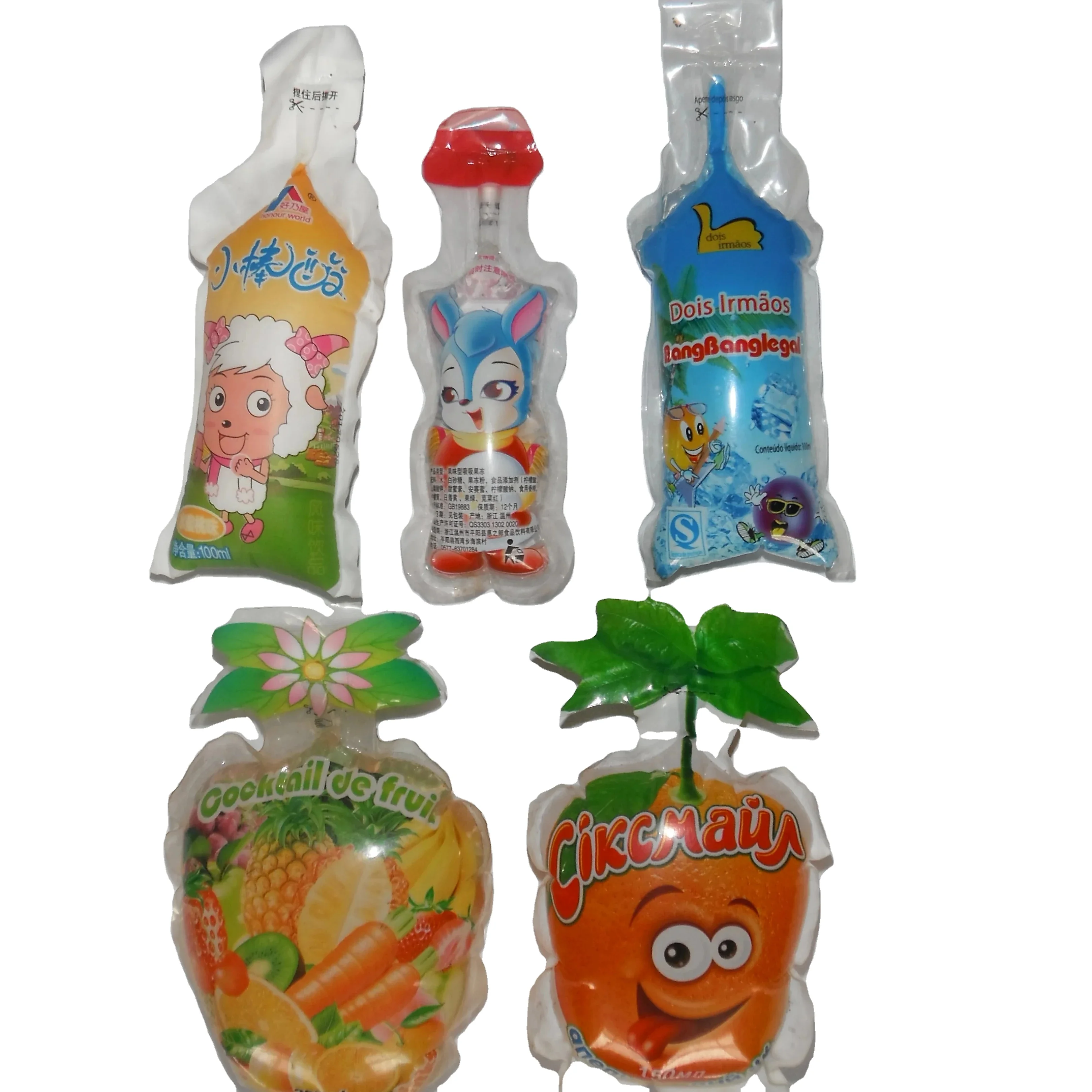 100ml popular China liquid juice packet sachet packets