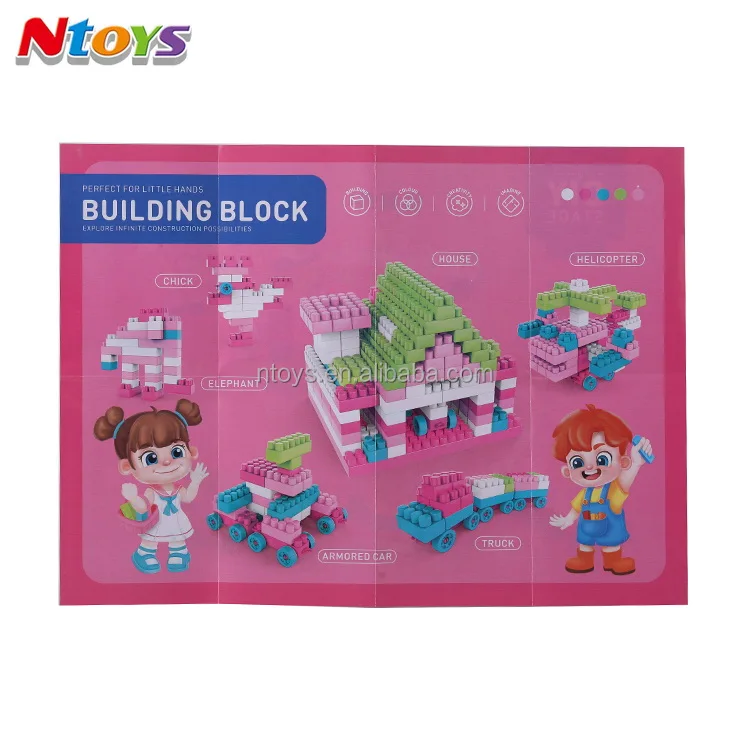 360 PCS Blocs De Construction Baby Large Particles Plastic Building Block Sets
