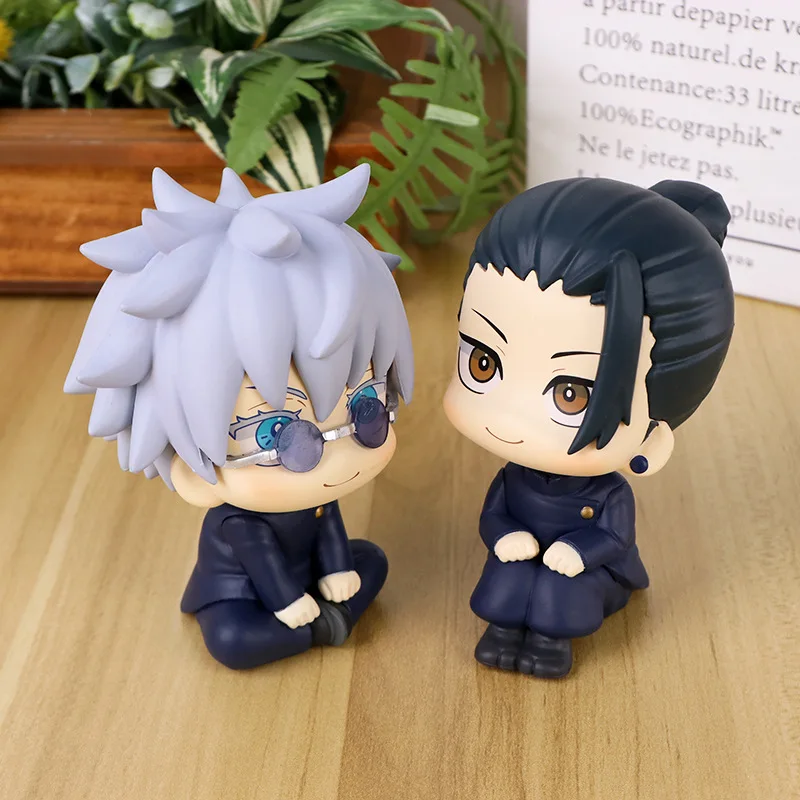10cm/4inches Desktop Car Ornament Pvc Jujutsu Kaisen Anime Action Figure Toy With Box