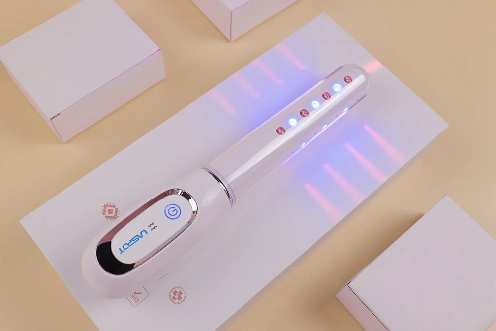 Female Health Vaginal Electrode Tightening Device Vibrator Soft Cold Laser Vagina Physical Therapy Equipment