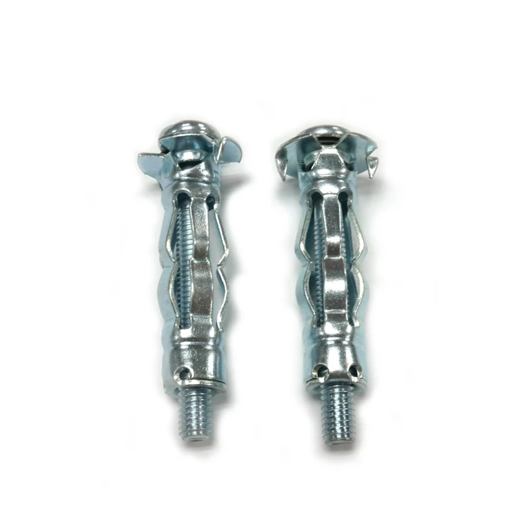 Wholesale Galvanized Fixing Hollow Wall Anchor Bolt Carbon Steel Plasterboard Screw Plug Anchor Expansion Anchor