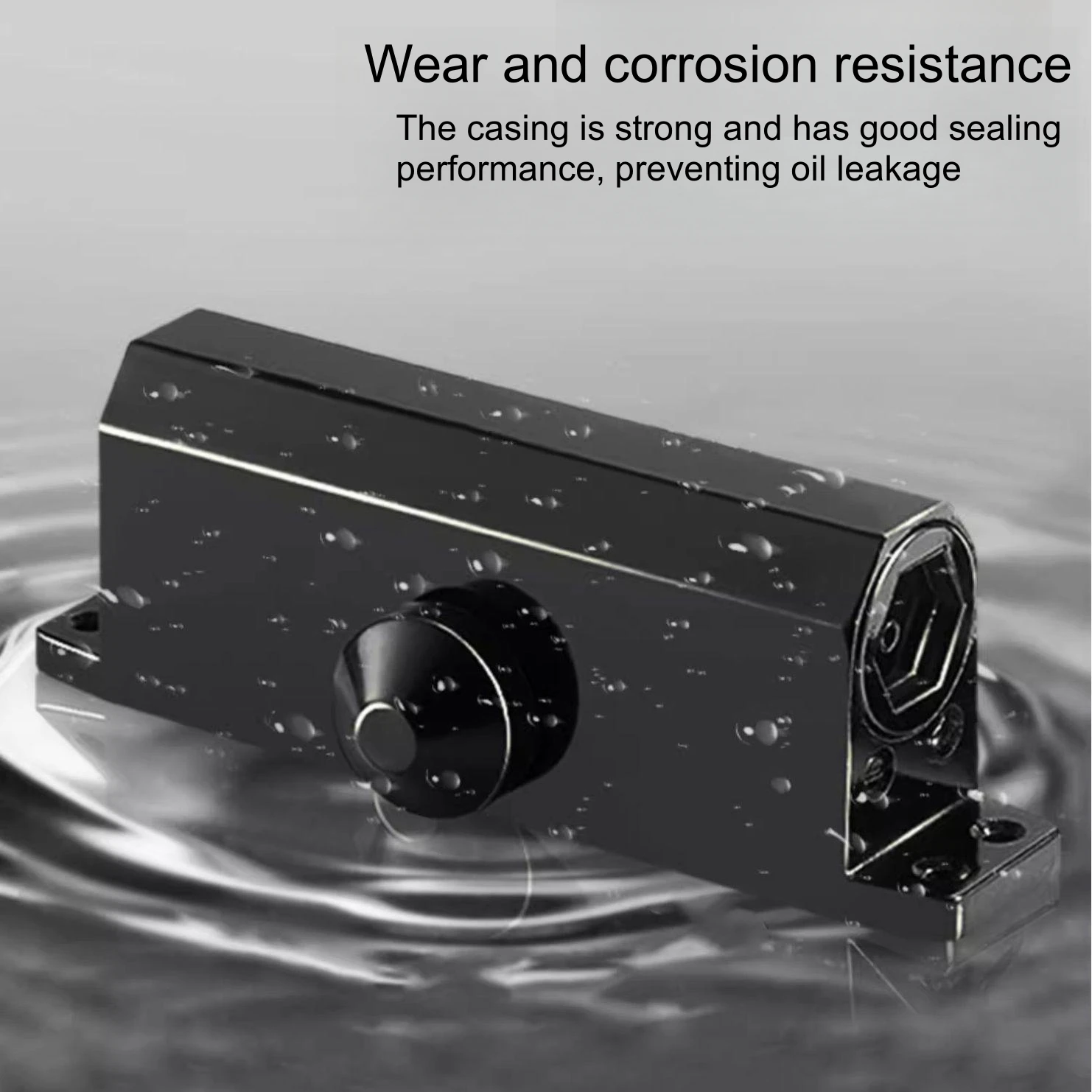 Commercial Standard Magnetic Door Closer with Concealed Spring Adjustable Soft Closing Hydraulic Door Catch for Living Room