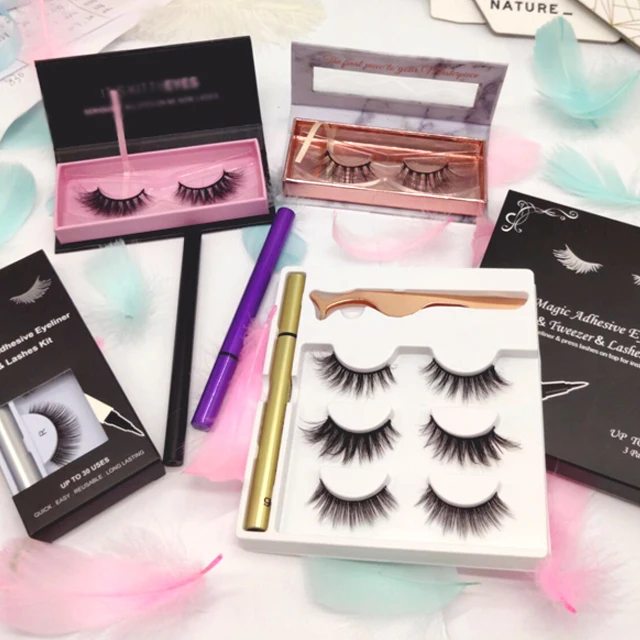 New Product  Magic Adhesive Lash Eyeliner Pencil Glue For Strip Eyelashes