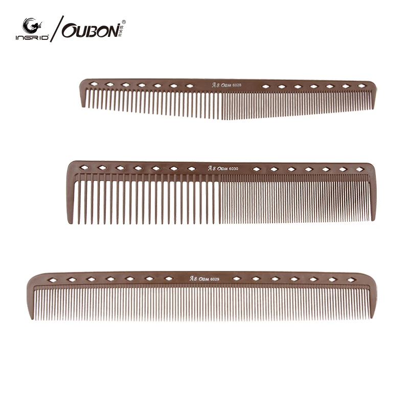 Hair Cutting Styling Measure Combs Tail Comb Anti-Static Hairdressing Brush  Double Cut Comb Professional Beauty Salon Tools A8