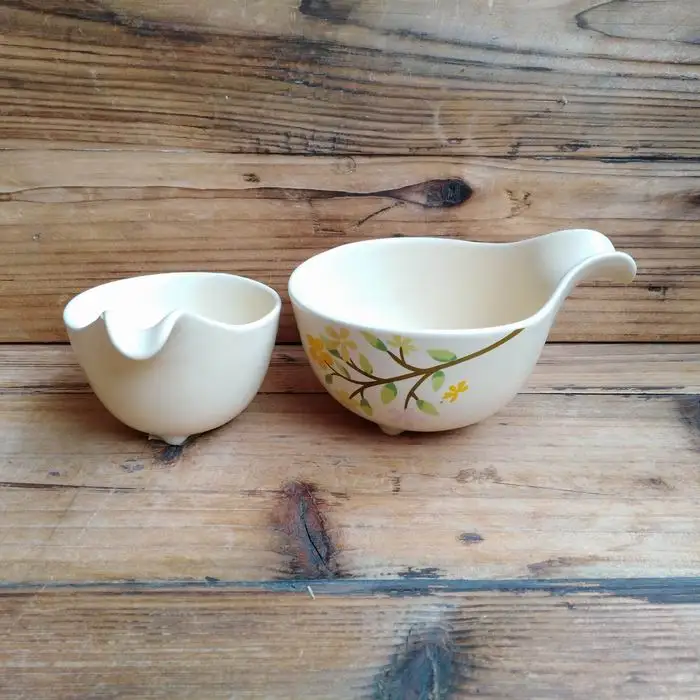 European style Hot Sale Personalized Handmade Ceramic Measuring Cup Set