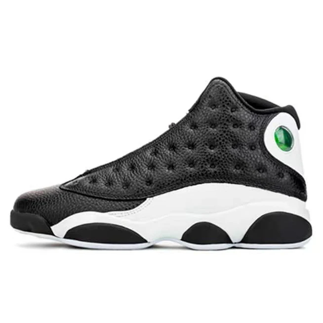 Высокое качество AJ 13 Баскетбольная обувь для мужчин из натуральной кожи повседневная женская брендовая с логотипом Air спортивные