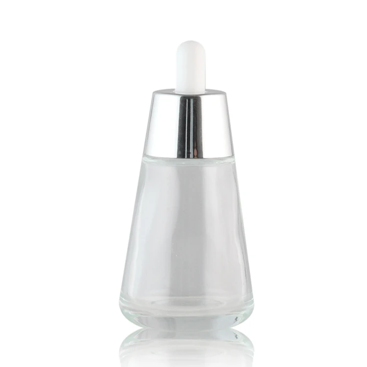 Hot selling 2 oz glass bottle dropper clear 2 ounce