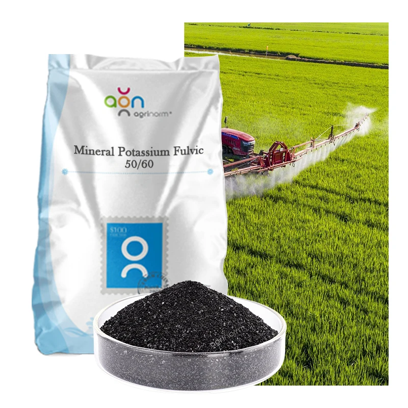Fertilizer mineral spray fertilizer super grade water soluble high grade leonardite potassium fulvic acid