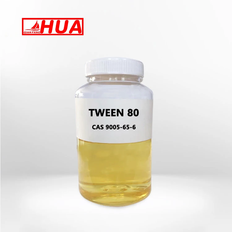 HUA Tween 80 Polysorbate 80 Polyoxyethylene sorbitan monolaurate CAS No.: 9005-65-6 with fast delivery