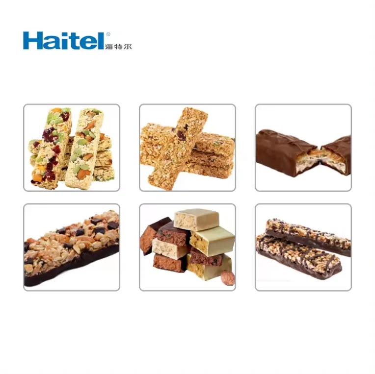 Snack foods machine automatic cut and forming machine cereal bar forming machine