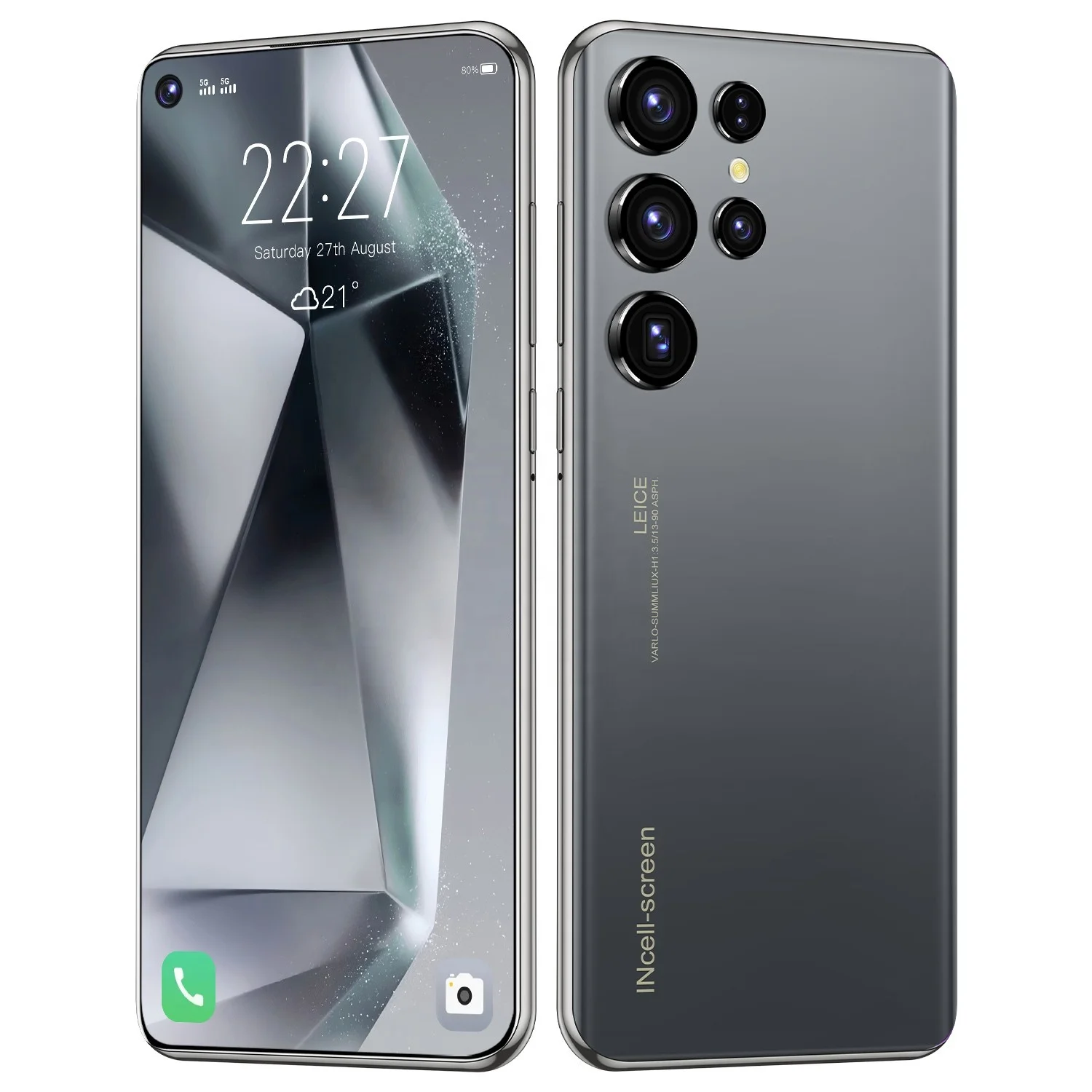 2024 Hot Style S25 Ultra+ dual sim card Phones Mobile Android 8.1 Smartphone 6.8 inch Cheap Phones Smart Phone Vi vo 5g