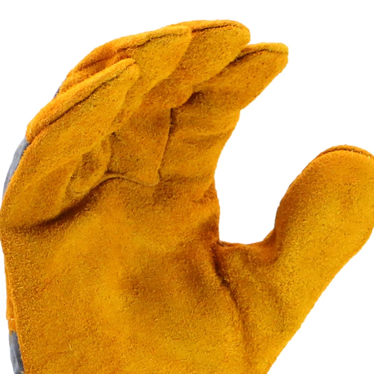 Высококачественные защитные перчатки guantes cuero прочные импортеры кожаных перчаток для мужчин