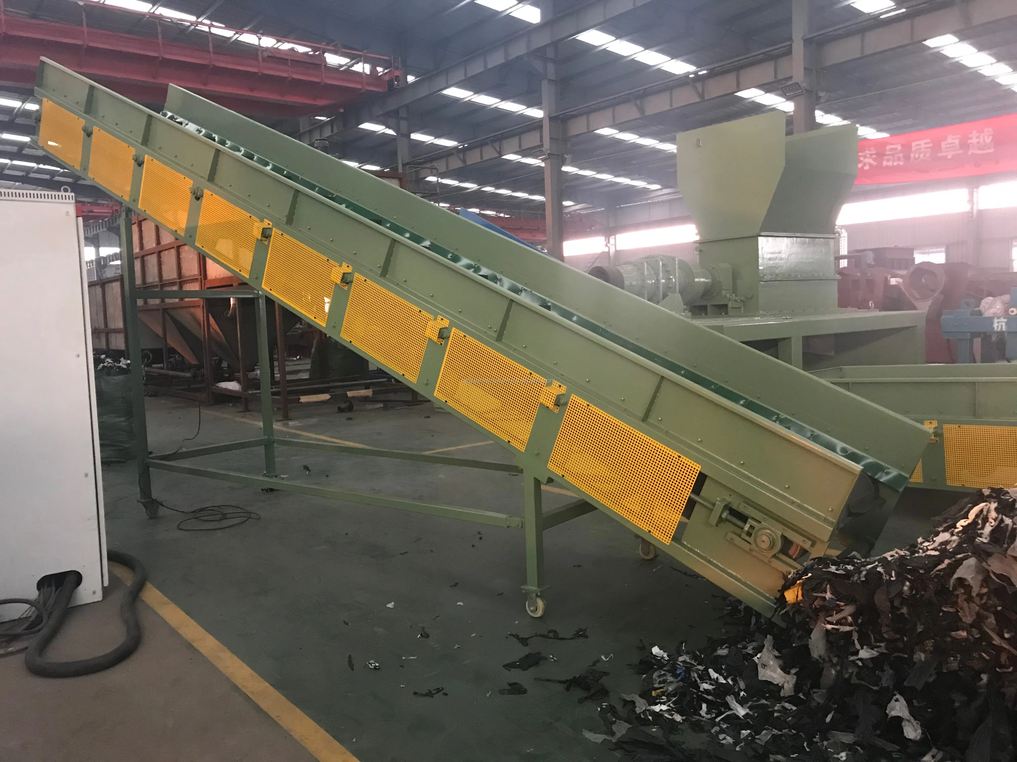 REDSTAR Machinery hot sale Recycling PE PP film belt conveyor