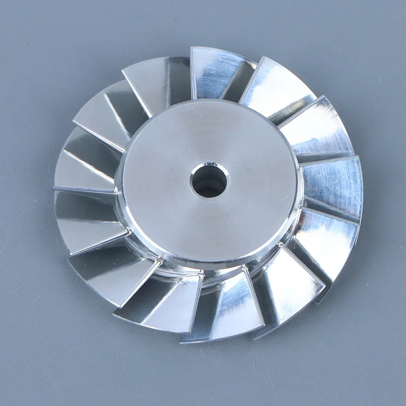 CNC Machining Part Milling Impeller Parts High Quality 5 Aixs Auto Cnc Turning Aluminum Alloy Metal Turning Equipment Oxidation