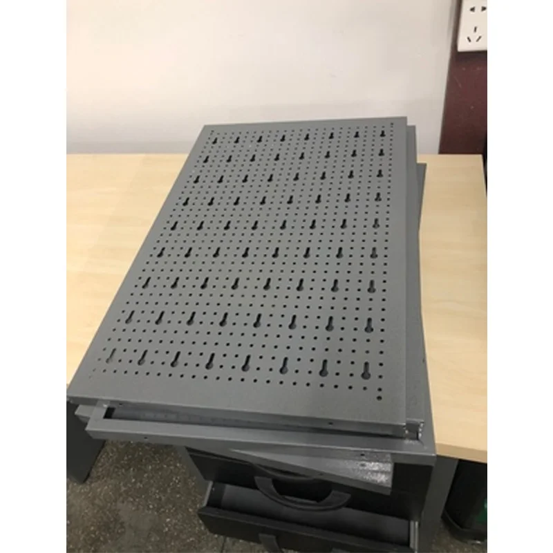 Factory supply wall mounted  board accessories hanging pegboard tool display steel panel on the wall organizer