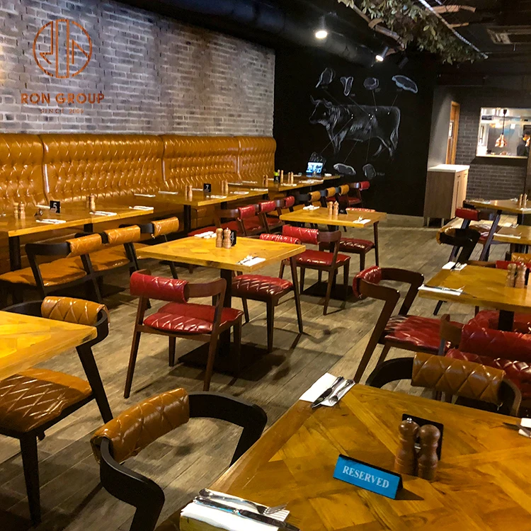 Оптовый Поставщик столовой мебели, наборы мебели для кафе, используется Ресторан