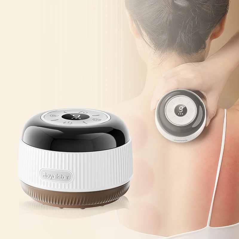 Red Light Heating Guasha Scraping Suction Vacuum Electric Cupping Anti-cellulite Massager Cupping Therapy