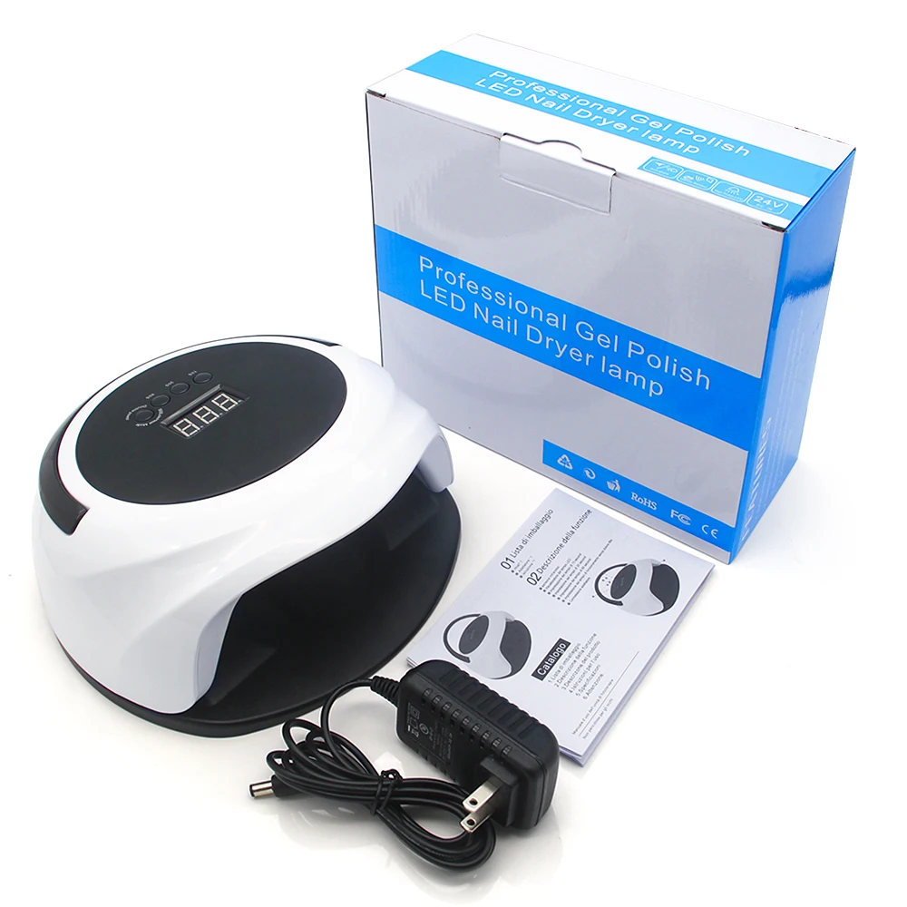  Продукция для ногтей Black UV LED Nail Dryer Lamp Отверждение маникюра