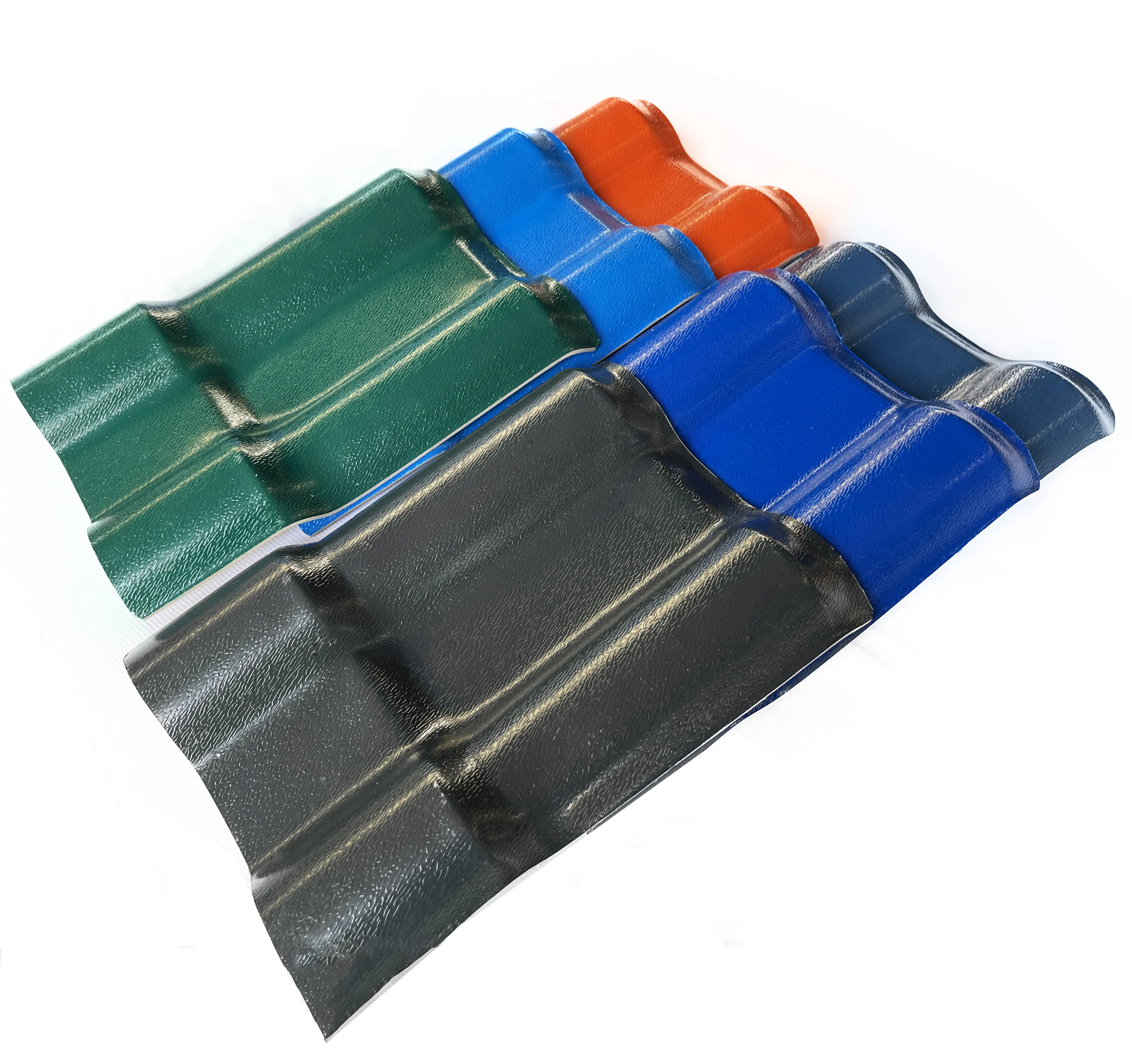 Impact resistance Synthetic Resin Roofing Sheet Color-lasting Asa Coated Roof Tile Sheets Spanish roof tiles