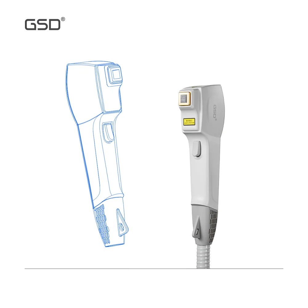 Professional GSD Portable 810nm High Power Fiber Coupled No Channel 808 808nm Diode Laser Hair Removal