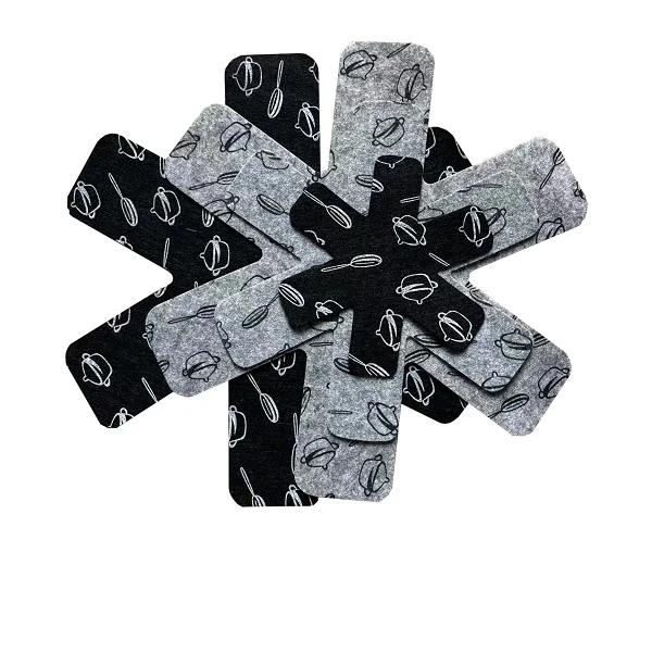 Heat-resistant Nonwoven felt Eco-friendly and Recycled  pan pot protector cookware protector