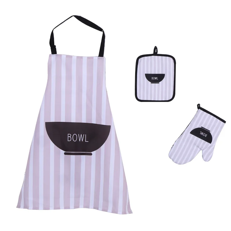Adjustable Fashion High-Grade Lady Men Cotton Linen Restaurant Kitchen Aprons For Woman Household Cooking Baking Aprons Gadgets