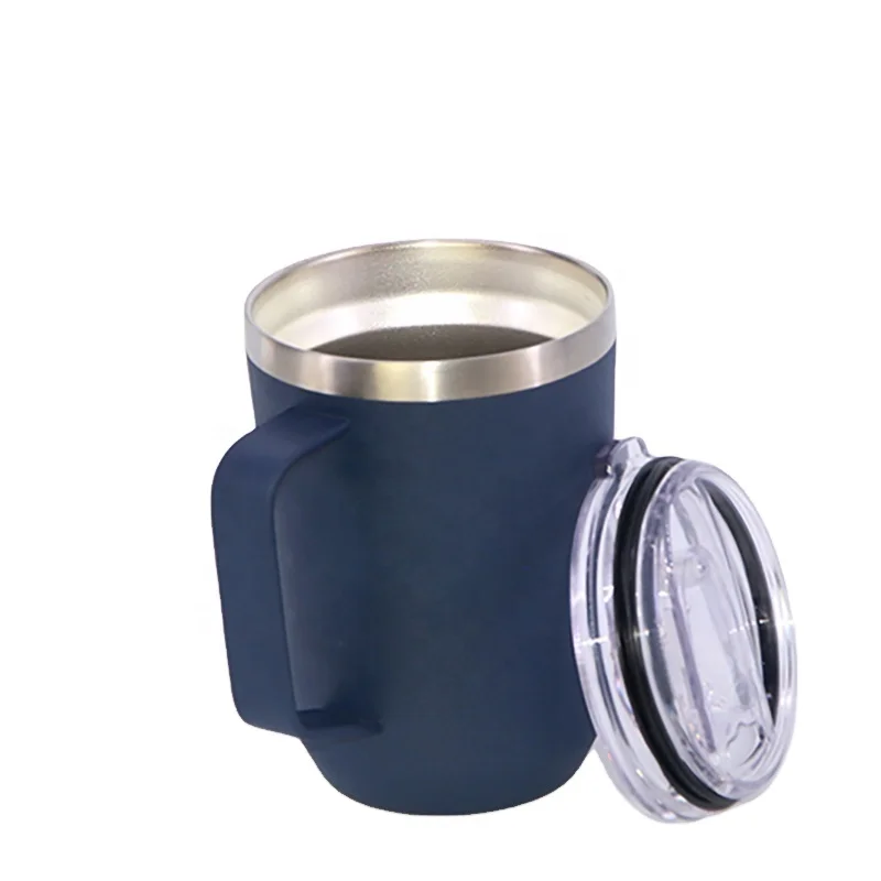 wholesale custom sublimation thermal thermos insulated stainless steel double wall mug with handle