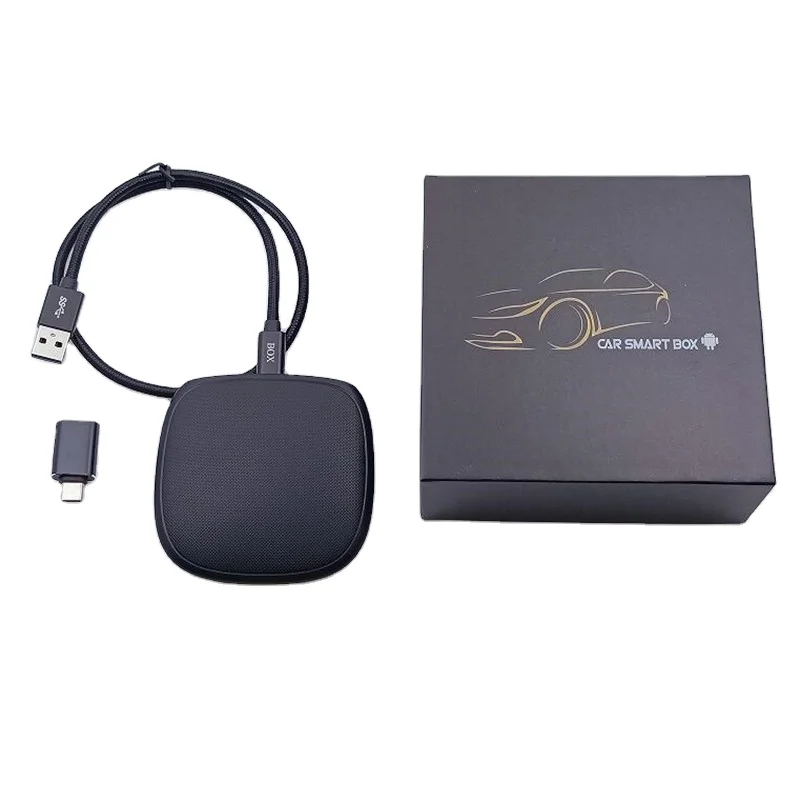 Android Auto 9 0 беспроводной Carplay AI box проекция изображения 4G сеть Octa 64g видео