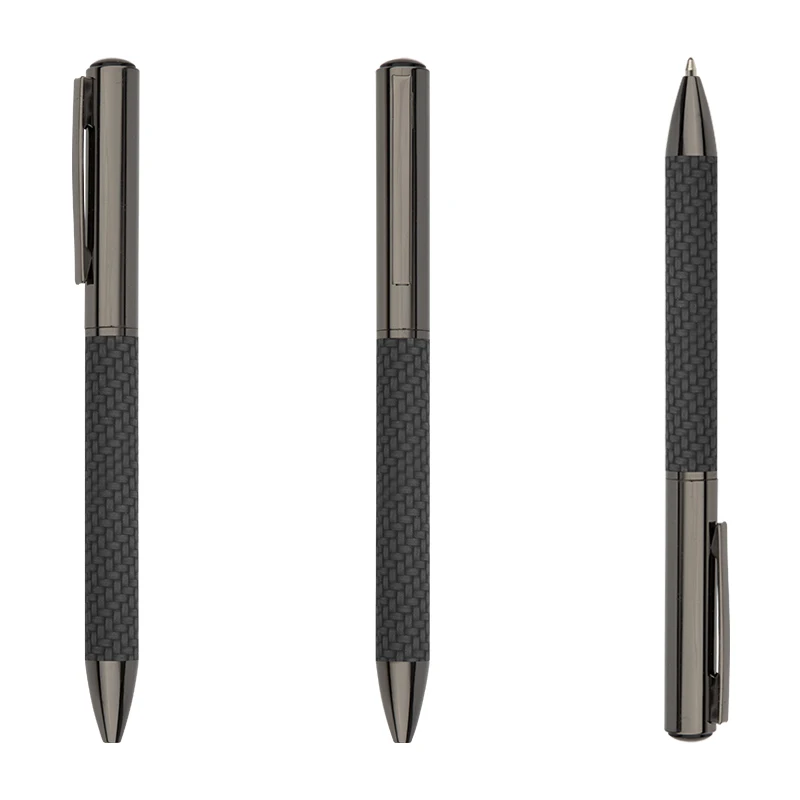 Metal leather luxury high quality good-looking ballpoint pen Metal pen