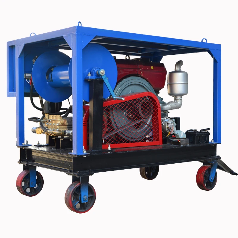 High pressure petrol sewer jetter hydro sewer jetter