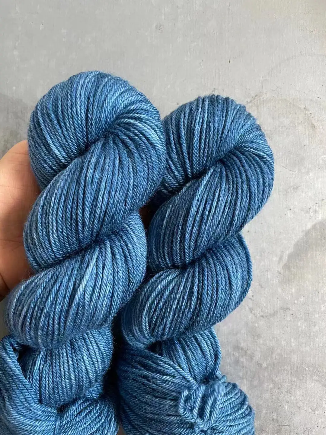 supersoft wool thread lana DIY woven knitting sweater merino yarn spattering dye 100g  medium thick Merino wool yarn