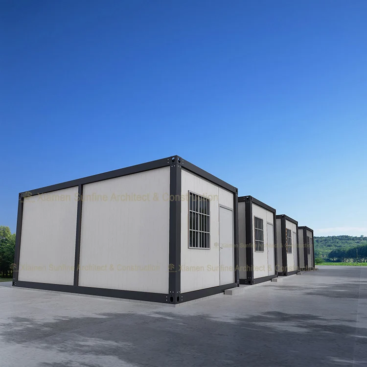 20-футовые офисные модульные съемные контейнерные дома